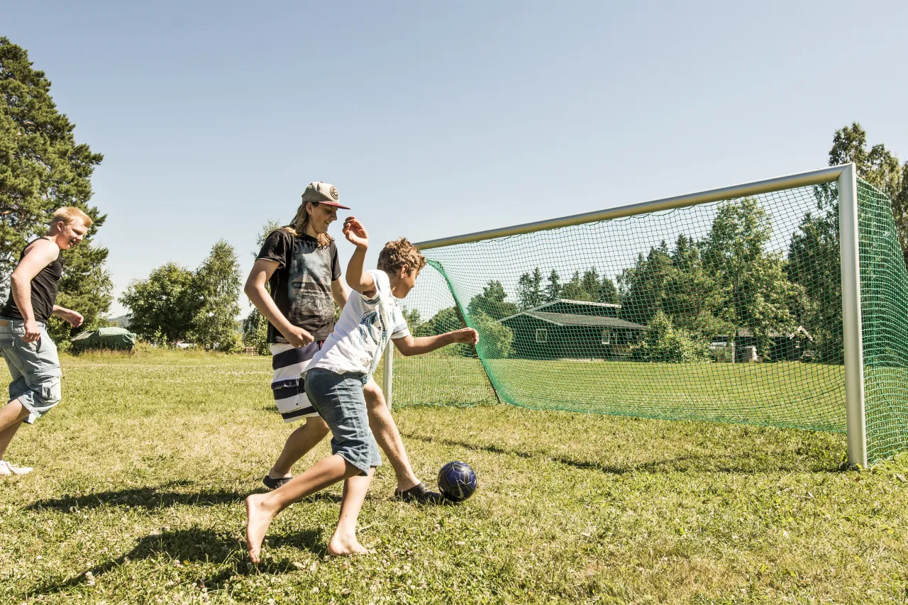 Spill på fotballbanen